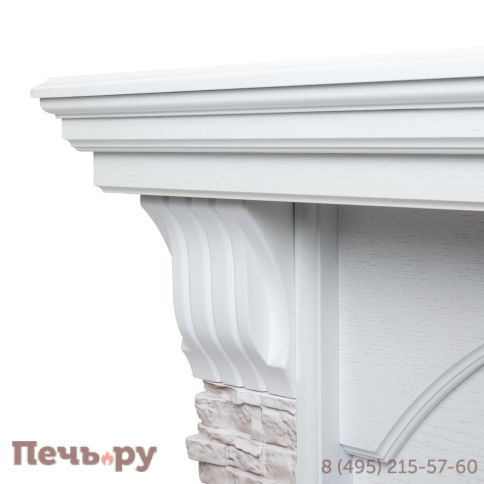 Каминокомплект RealFlame Athena GR с очагом Fobos Lux Black RC фото 4