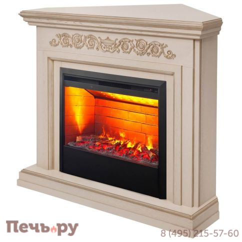 Каминокомплект RealFlame Leticia Corner с 3D Helios 26 фото 2