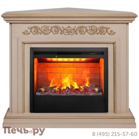 Каминокомплект RealFlame Leticia Corner с 3D Helios 26 фото