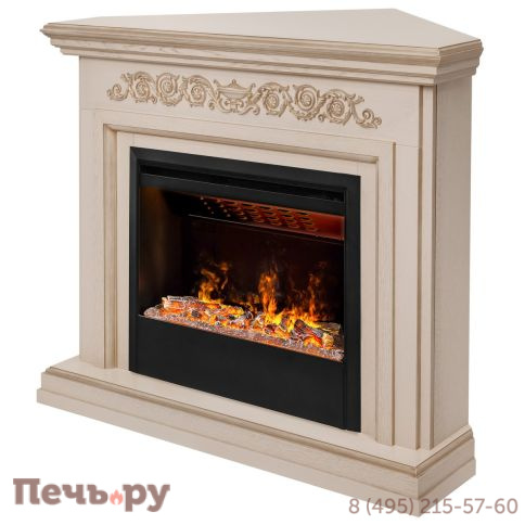 Каминокомплект RealFlame Leticia Corner с очагом 3D Helios 26 SBG фото 2