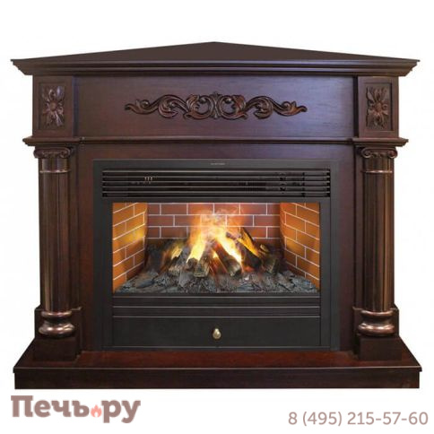 Каминокомплект RealFlame Silvia Corner c Novara 26 3D фото