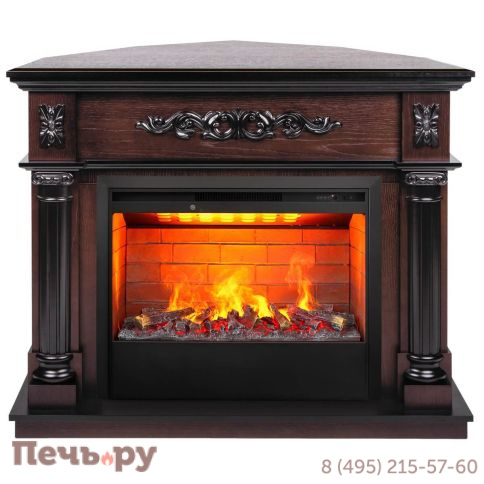 Каминокомплект RealFlame Silvia Corner с Helios 26 3D фото