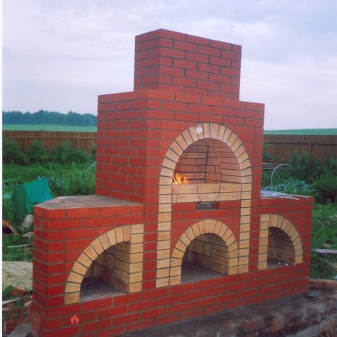 Кирпичная печь барбекю, арт. 246465 фото 2