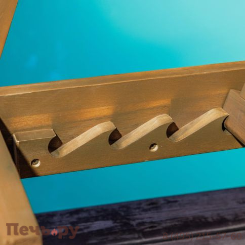 Комплект из шезлонга Royal Family PAOLO и столика LUCIO из акации(teaklook) фото 7