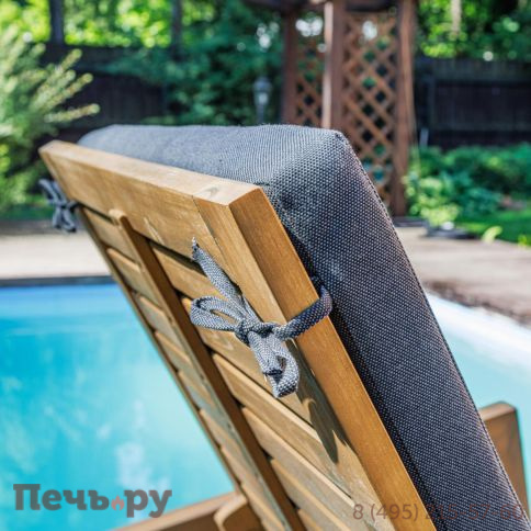 Комплект из шезлонга Royal Family PAOLO и столика LUCIO из акации(teaklook) фото 8