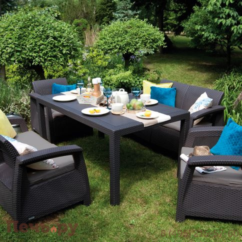 Комплект мебели Gardeck Корфу Фиеста (Corfu fiesta) графит фото 8