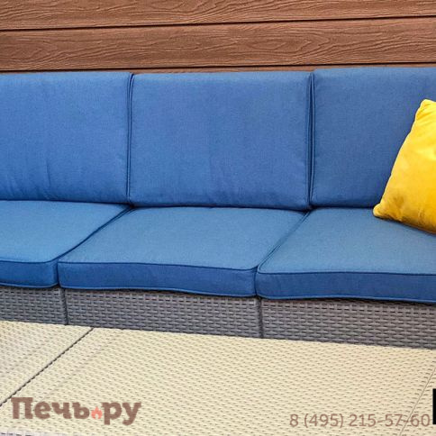 Комплект мебели Gardeck B:Rattan Premium 5, СЕРЫЙ фото 8