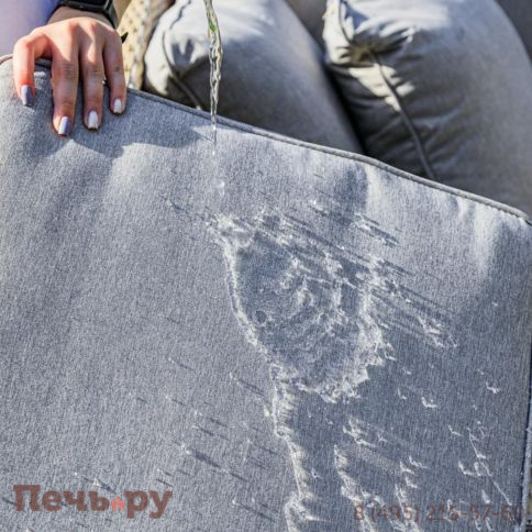 Комплект мебели Royal Family Zoya из искусственного ротанга бежевого цвета фото 7