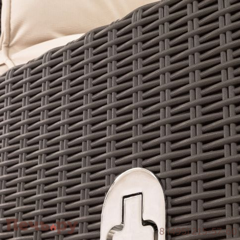 Комплект уличной мебели Gardeck B:Rattan MANCHESTER OTTO SET 2, цвет венге фото 12