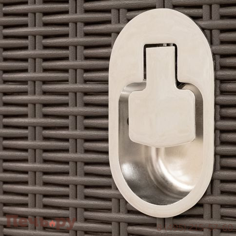 Комплект уличной мебели Gardeck B:Rattan MANCHESTER OTTO SET 2, цвет венге фото 13