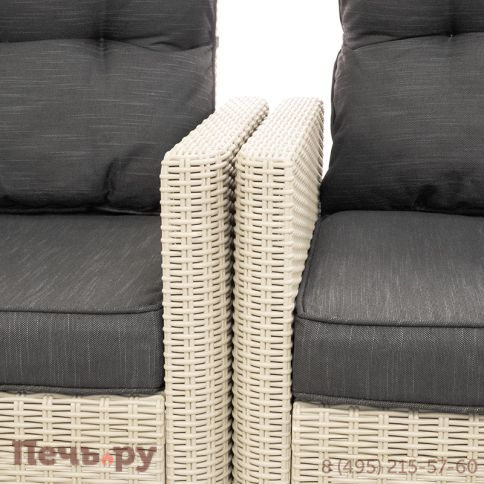 Комплект уличной мебелиGardeck  B:Rattan MANCHESTER SET 2, цвет серый фото 4