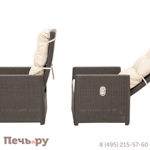 Комплект уличной мебели B:Rattan MANCHESTER SET 2, цвет венге фото 3