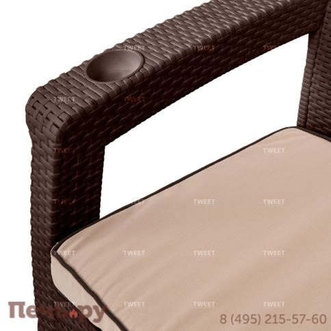 Комплект уличной мебели Gardeck Tweet Terrace Set Max, венге фото 12