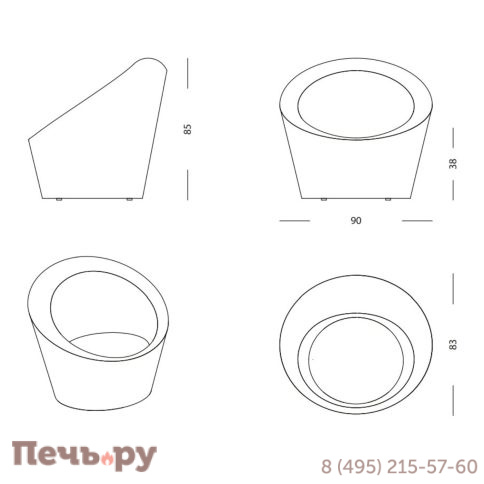 Кресло плетеное с подушкой DFN Maratea фото 4