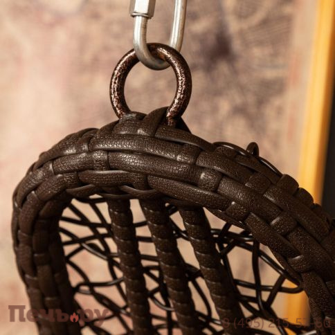 Кресло подвесное плетеное с подушкой ReeHouse Donis фото 2