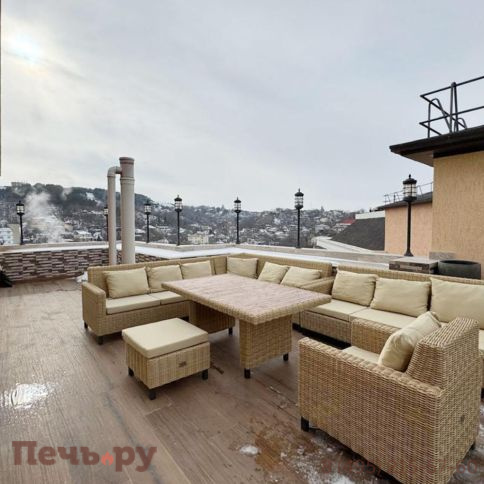 Диван Gardeck Mokka Bella 3-х местный, соломенный фото 10