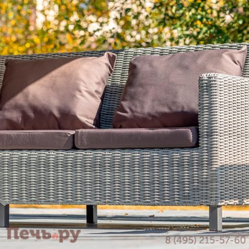 Диван угловой Gardeck Mokka Bella, серый фото 5