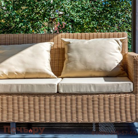 Диван угловой Gardeck Mokka Bella, соломенный фото 3