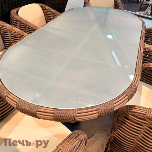 Стол обеденный Gardeck Mokka Majorca, цвет капучино фото 3