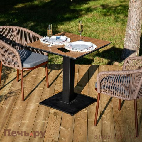 Обеденная группа 4SiS Каффе на 2 персоны, цвет дуб фото 3