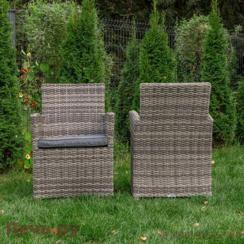 Обеденное кресло Royal Family Fiona (серое) фото 8