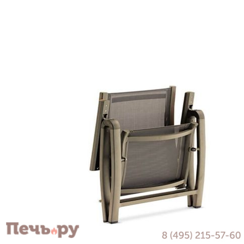 Обеденный комплект Brafritid Lyon-Andy 280B+8R антрацит/натуральный, алюминий/тик фото 8