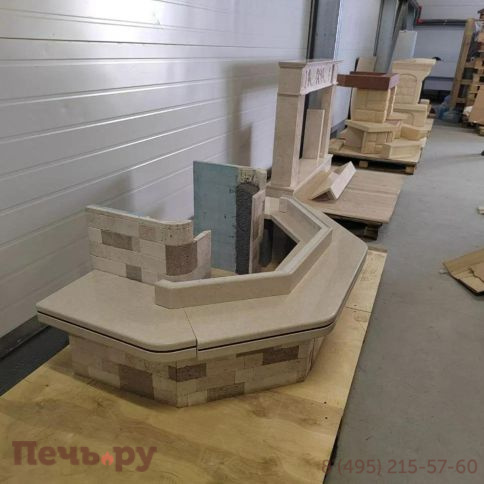 Облицовка камина EdilKamin Abaco пристенная Уцененный фото 3