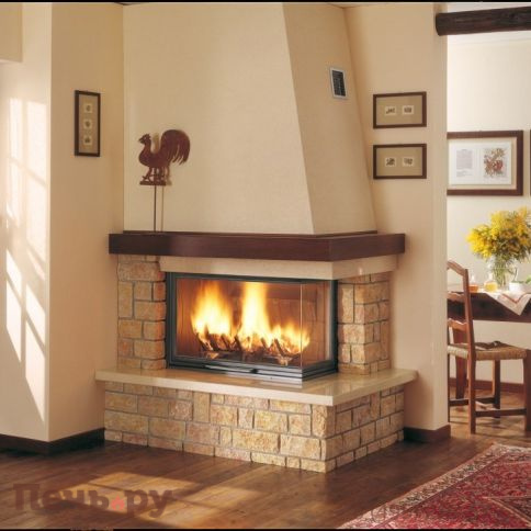 Облицовка Palazzetti Martigny Angolo dx 64 реверс фото 2