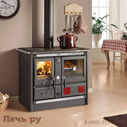 Отопительно-варочная печь с водяным отоплением La Nordica TermoRosa XXL D.S.A NE фото 2