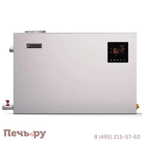 Парогенератор для кедровой бочки SteamLux Home 20 с голосовым управлением (накопительный) фото 2