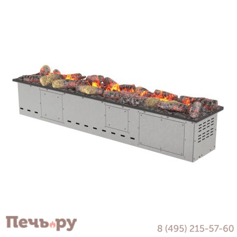 Паровой электрокамин Airtone Vepo 1200 с дровами фото
