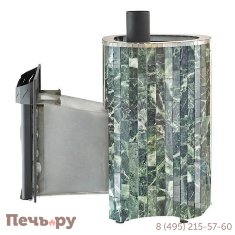 Печь для сауны Ферингер Ламель Макси ПС Змеевик цельный с открытой каменкой до 30 куб. м. фото 3