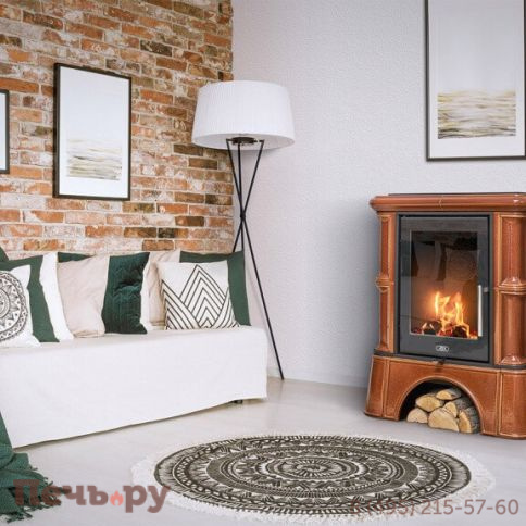 Печь камин ABX Bavaria EXclusive, кафельный цоколь - вставка Orion фото 8