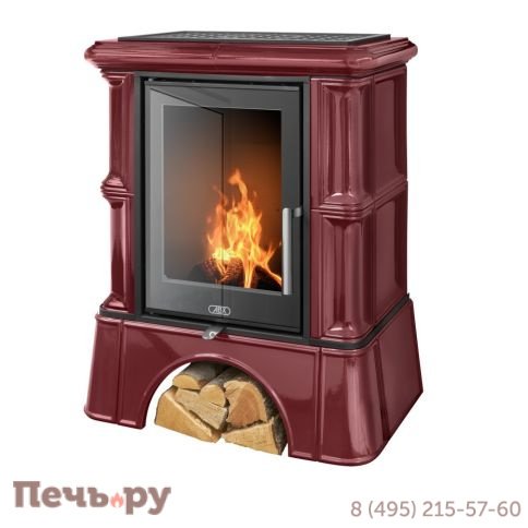 Печь камин ABX Bavaria EXclusive, кафельный цоколь - вставка Orion фото