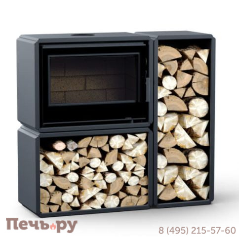Печь камин Астов Легго ПК 7454 с дровниками фото 5