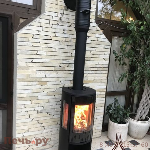 Печь камин Contura 556 G Style стеклянная дверца фото 4