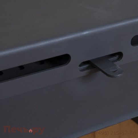 Печь-камин ЭкоКамин Бавария Призматик пристенно-угловая (РК 147) без плиты фото 7