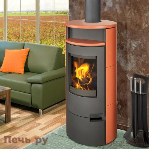 Печь камин Romotop Lugo 01 керамика фото 3