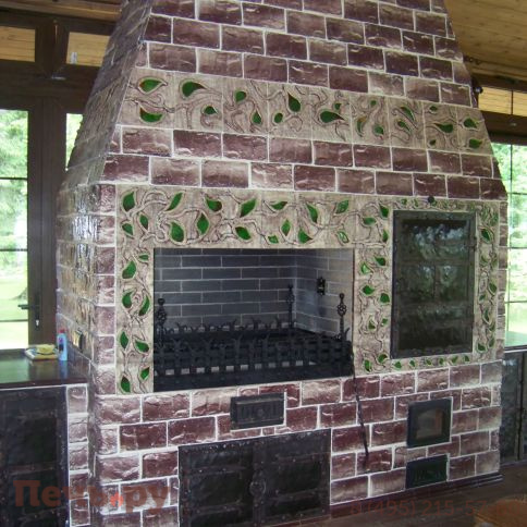 Печь кирпичная с керамикой, арт. 246513 фото 3