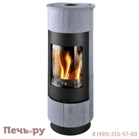 Печь отопительная Thorma Cadiz черн./serpentino фото