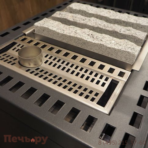 Печь с парогенератором для бани и сауны Lang Thermos vapo Superior 6 кВт с системой автозалива фото 3