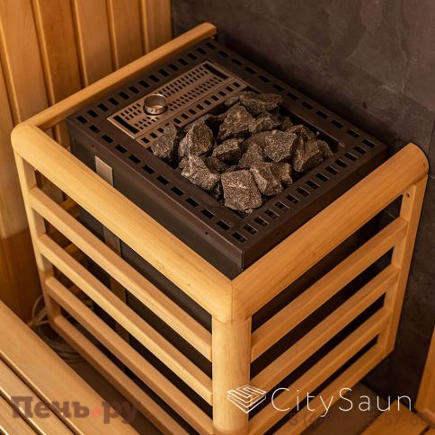 Печь с парогенератором для бани и  сауны Lang Thermos vapo Superior 9 кВт с системой автозалива фото 2