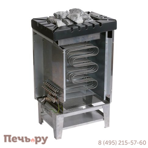 Печь с парогенератором для бани и сауны Lang Vapo therm VG 70, 10,5 кВт, парогенератор 3 кВт с системой автозалива фото 2