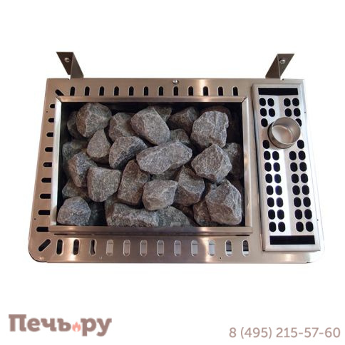 Печь с парогенератором для бани и сауны Lang WK 45 6 кВт + FCU1200 фото 7