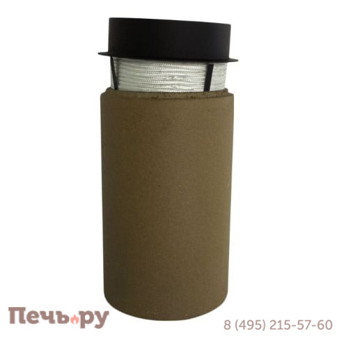 Переход КПД черный на керамический дымоход 120\140 фото 2