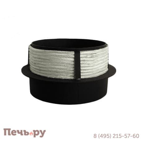 Переход КПД черный на керамический дымоход 150\140 фото