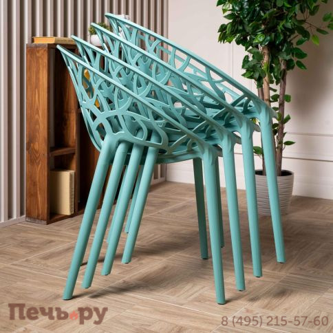 Пластиковый стул Royal Family ARIA нефрит фото 7