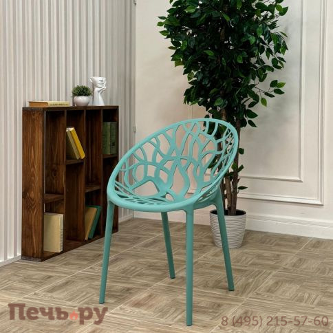 Пластиковый стул Royal Family ARIA нефрит фото