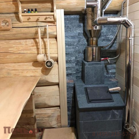 Плитка Bas из талькохлорита рваный камень 200х50х20 мм (цена за 1 кв.м.) фото 3