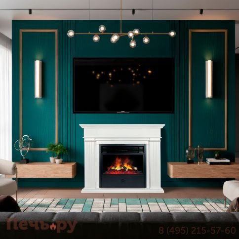 Портал Royal Flame Bern (Разборный) - Бьянко белый фото 2